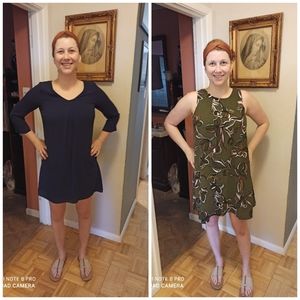 2 Women's Cute Dresses - Both Sz M